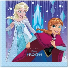 Serviettes Elsa et Anna