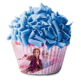 25 Caissettes La Reine des Neiges pour Cupcakes