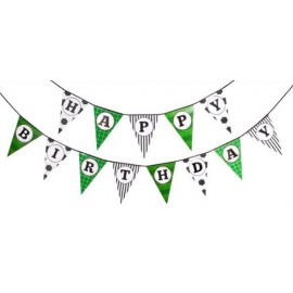Guirlande football Happy Birthday