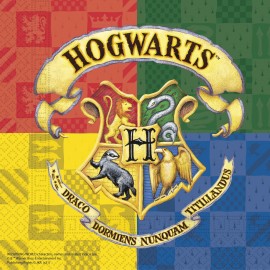 16 Serviettes Harry Potter 33 cm