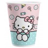 8 Gobelets Hello Kitty 200 ml