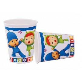 8 Gobelets Pocoyo 266 mL