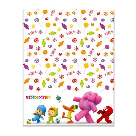 Lot De 6 Masques De Fête Pocoyo Et Nina En Carton - Produit Verbetena Pour Enfants, Déguisement Facile