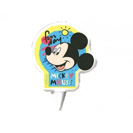 Bougie d'Anniversaire Mickey 2D