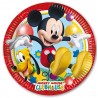 8 Assiettes Mickey Mouse 20 cm