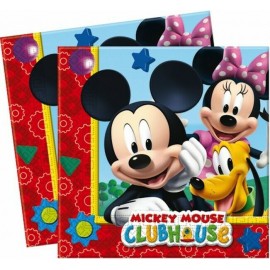20 Serviettes Mickey Mouse 33 cm