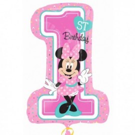 Globe Joyeux Anniversaire 1er Minnie