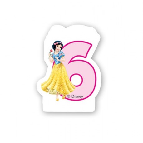 Bougie nº6 Princesse Disney
