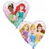 Ballon en forme de Cœur Princesses