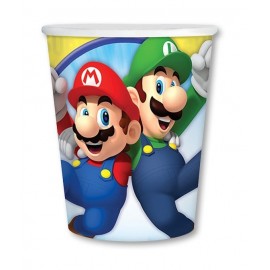 8 Gobelets Super Mario 266 mL