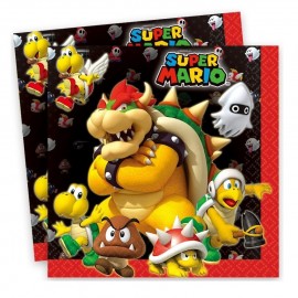 Serviettes Mario Bros