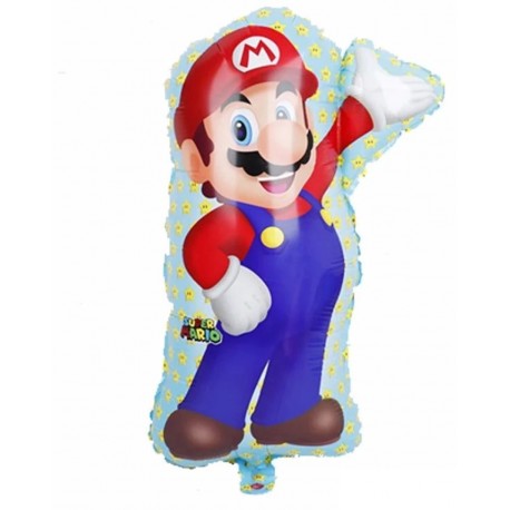 Ballon en Forme de Super Mario 55 cm x 83 cm