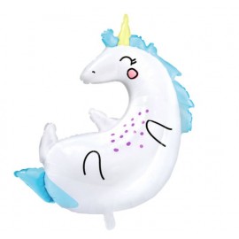 Ballon Licorne Métallique