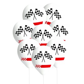 8 Ballons Racing en Latex