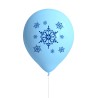 8 Ballons flocons de neige