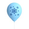 8 Ballons flocons de neige