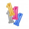 Ballon 102 cm En Mylar Chiffre 1