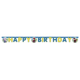 Guirlande Spidey Happy Birthday 2m