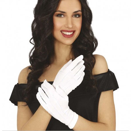 Guantes Blancos Adulto