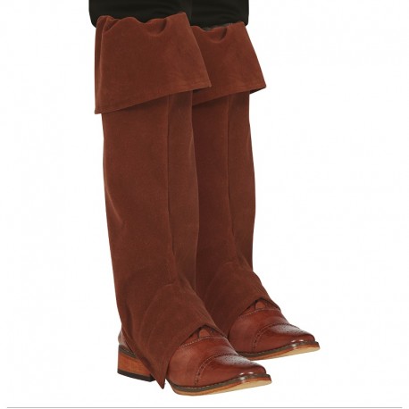 Cubrebotas Marrones Infantil
