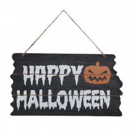 Panneau "Happy Halloween" 34X19 cm