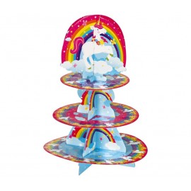 Stand para Cupcakes Unicornio 30 x 40 cm