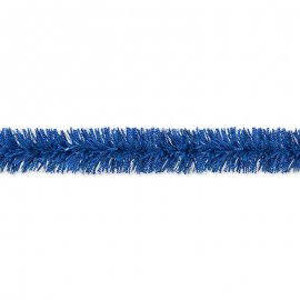 Boa Azul con Topos Blancos 10 x 180 cm