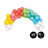 Guirlande de ballons arc-en-ciel 150 cm