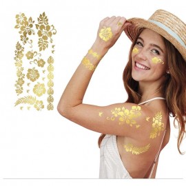Tatouage Fleurs d'Or