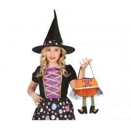 Cube Feutre Orange Trick Or Treat 20 cm