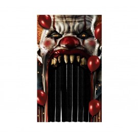 Rideau Clown Terreur 145X240 cm