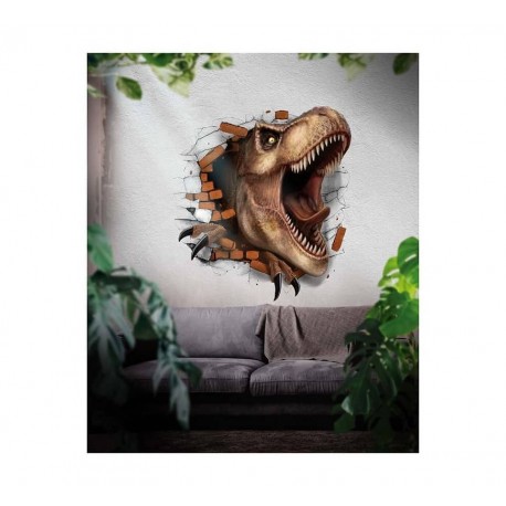 Sticker mural adulte 70X80 cm Dinosaure