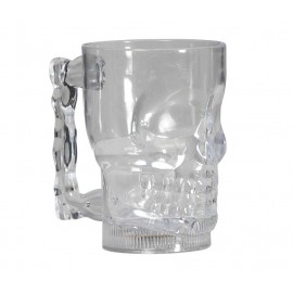 Cruche Crâne Avec Lumière 700 Ml 10X14 cm