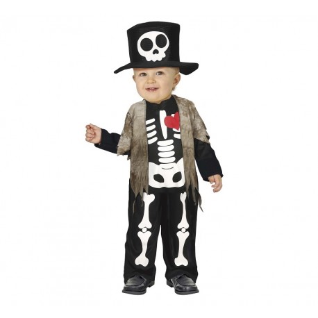 Déguisement pour Bébés Lil Skeleton