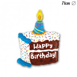 Ballon d'Anniversaire Gateau Mylar 71 cm Ballon d'Anniversaire Gateau Mylar 71 cm