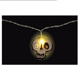 Guirnalda Calaveras Con Luz