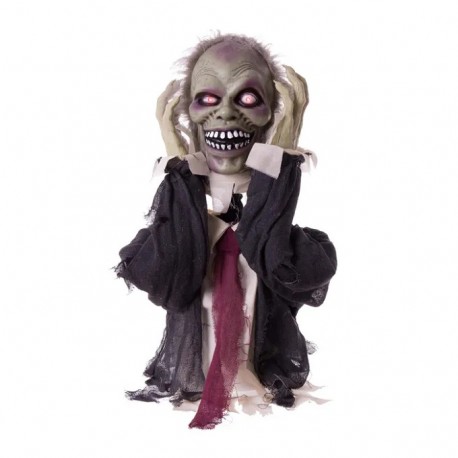 Zombie Animado Con Luz, Sonido Y Movimiento