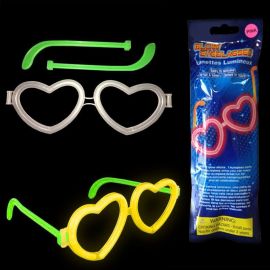 Lunette Lumineuse Coeur Individuelle (1 u.)