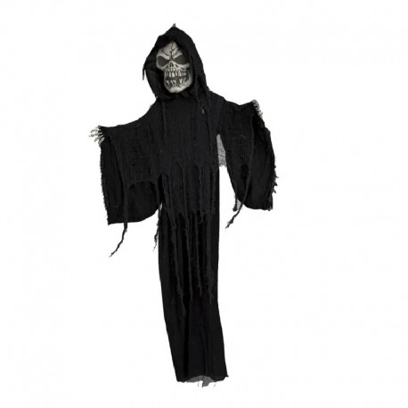 Squelette Noir Suspendu