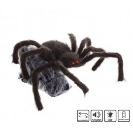 Araignée brune et noire 28 X 50 X 70 Cm