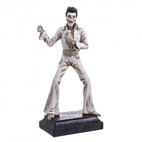 Squelette Elvis Presley Polyrésine 14 X 9 X 31 Cm