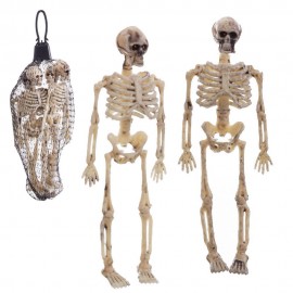 4 Squelettes 24 X 9 Cm