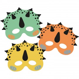 6 Masques Dinosaures