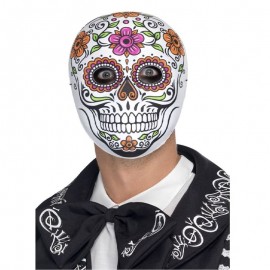 Masque squelette mexicain