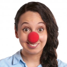 Masque de Nez de Clown en Mousse