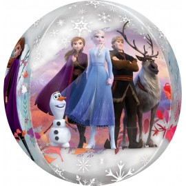 Ballon La Reine des Neiges Sphérique