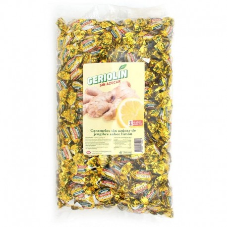 Bonbons Geriolin Gingembre Citron Sans Sucre 1 kg