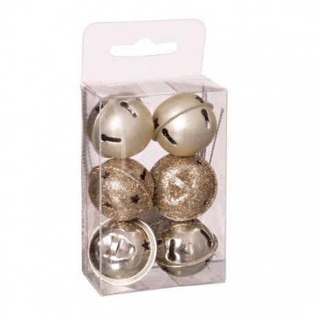 Clochettes en métal 3 X 3 X 3 Cm