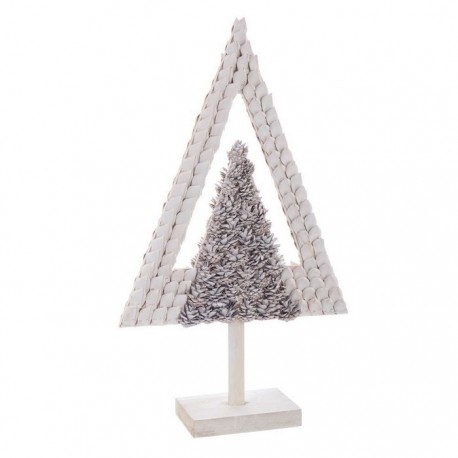 Arbre Triangle 50 X 20 X 83 Cm Avec Pommes De Pin