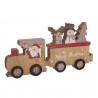 Figurines de Train en Bois 23 X 2 X 12 Cm